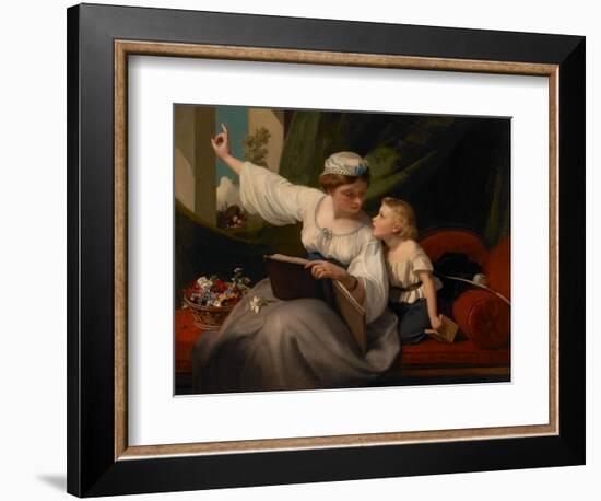 The Fairy Tale, 1845-70 (Oil on Canvas)-James Sant-Framed Giclee Print