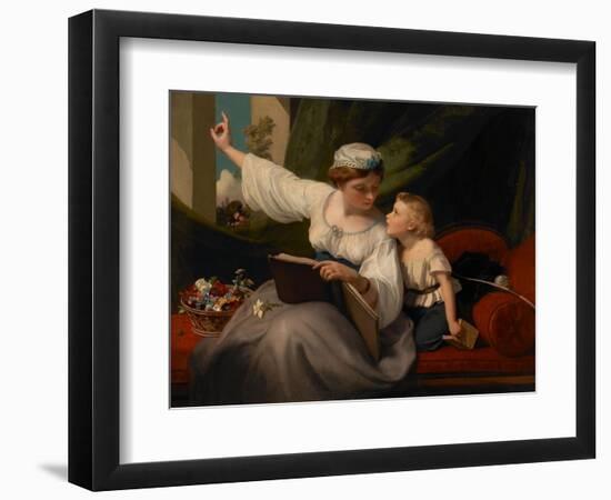 The Fairy Tale, 1845-70 (Oil on Canvas)-James Sant-Framed Giclee Print