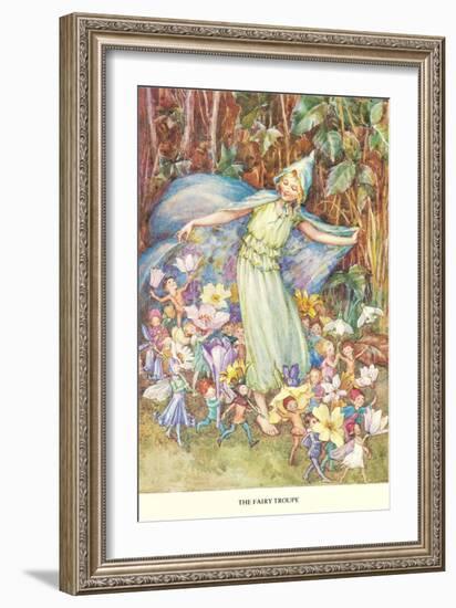 The Fairy Troupe-null-Framed Art Print