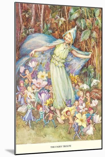 The Fairy Troupe-null-Mounted Art Print