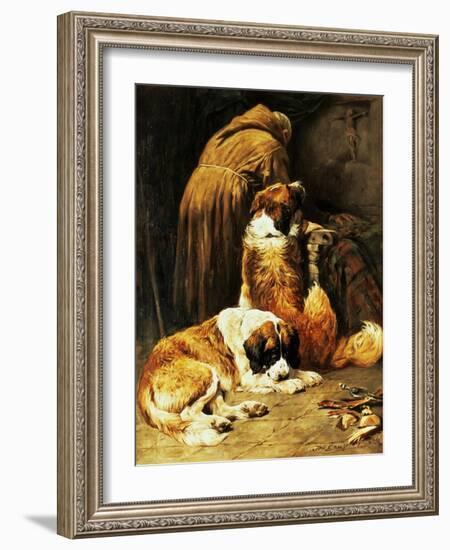 The Faith of St. Bernard-John Emms-Framed Giclee Print