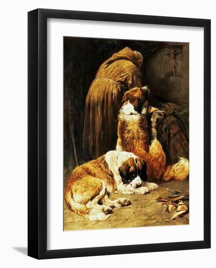 The Faith of St. Bernard-John Emms-Framed Giclee Print