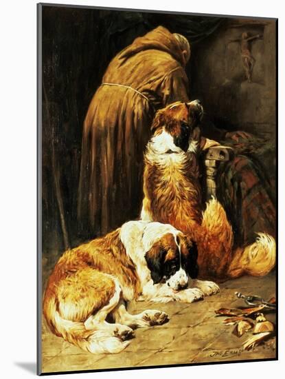 The Faith of St. Bernard-John Emms-Mounted Giclee Print