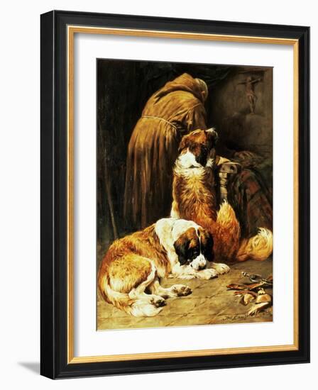 The Faith of St. Bernard-John Emms-Framed Giclee Print