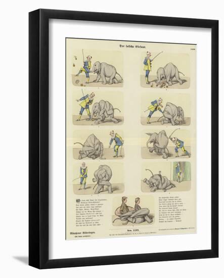 The Fake Elephant-null-Framed Giclee Print