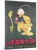 The Fakyr: Charmer and Giver of Spirit, Advertisement for 'Fakyr' Aperitif-Michel, called Mich Liebeaux-Mounted Giclee Print
