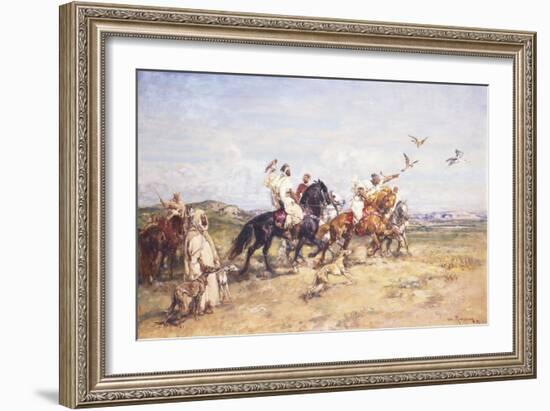 The Falcon Chase-Henri Emilien Rousseau-Framed Giclee Print