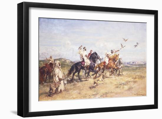 The Falcon Chase-Henri Emilien Rousseau-Framed Giclee Print