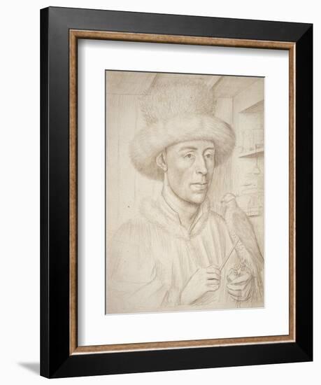 The Falconer-Petrus Christus-Framed Giclee Print