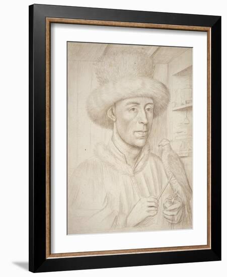 The Falconer-Petrus Christus-Framed Giclee Print