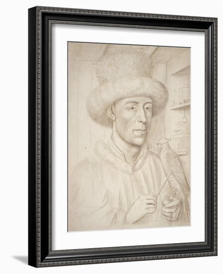 The Falconer-Petrus Christus-Framed Giclee Print