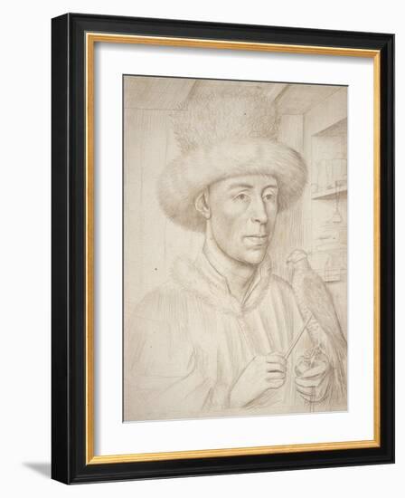 The Falconer-Petrus Christus-Framed Giclee Print