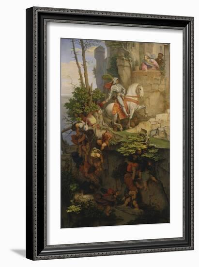 The Falkenstein Knight, 1843-44-Moritz Von Schwind-Framed Giclee Print