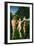 The Fall. Adam and Eve tempted by the snake. Diptych of the Fall and the Redemption.-Hugo van der Goes-Framed Giclee Print