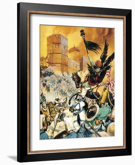 The Fall of Constantinople-Angus Mcbride-Framed Giclee Print