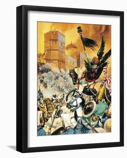 The Fall of Constantinople-Angus Mcbride-Framed Giclee Print