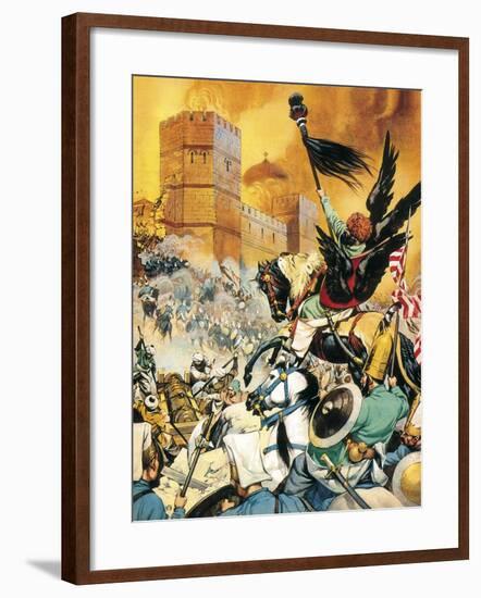 The Fall of Constantinople-Angus Mcbride-Framed Giclee Print