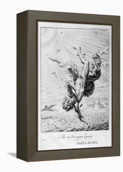 The Fall of Icarus, 1655-Michel de Marolles-Framed Premier Image Canvas