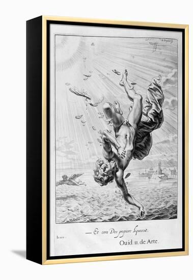 The Fall of Icarus, 1655-Michel de Marolles-Framed Premier Image Canvas