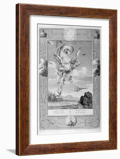 The Fall of Icarus, 1733-Bernard Picart-Framed Giclee Print