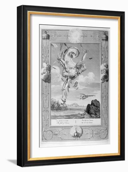 The Fall of Icarus, 1733-Bernard Picart-Framed Giclee Print