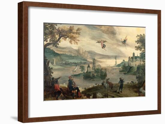 The Fall of Icarus-Jacob Grimmer-Framed Giclee Print