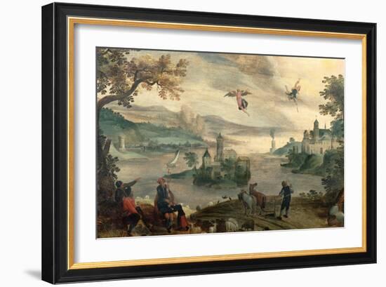 The Fall of Icarus-Jacob Grimmer-Framed Giclee Print