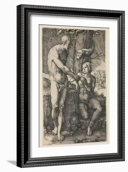 The Fall of Man, 1529-Lucas van Leyden-Framed Giclee Print