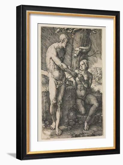 The Fall of Man, 1529-Lucas van Leyden-Framed Giclee Print