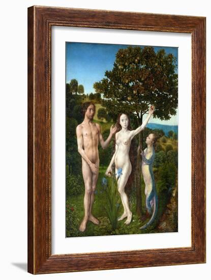 The Fall of Man and the Lamentation-Hugo Van Der Goes-Framed Giclee Print