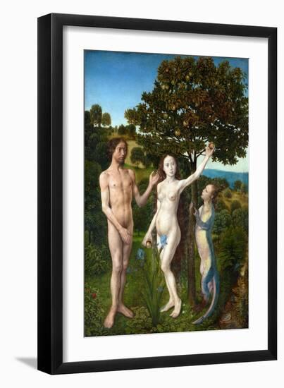 The Fall of Man and the Lamentation-Hugo Van Der Goes-Framed Giclee Print