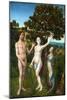 The Fall of Man and the Lamentation-Hugo Van Der Goes-Mounted Giclee Print