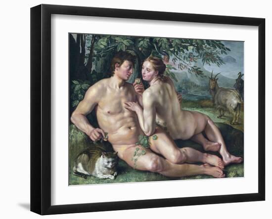 The Fall of Man-Hendrik Goltzius-Framed Giclee Print