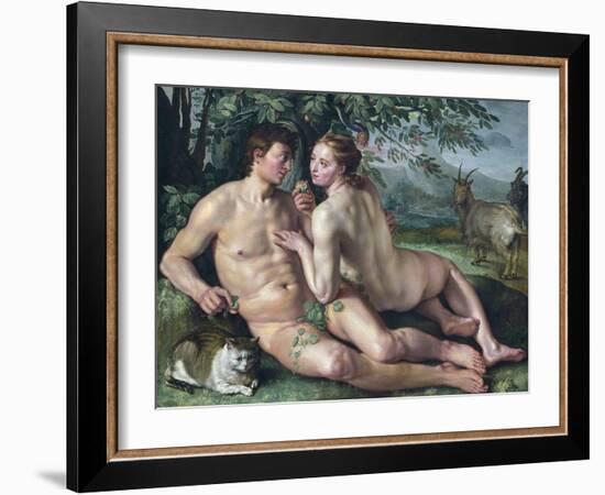 The Fall of Man-Hendrik Goltzius-Framed Giclee Print