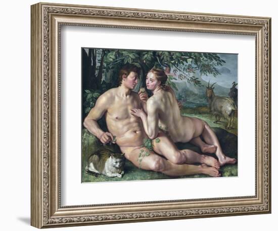 The Fall of Man-Hendrik Goltzius-Framed Giclee Print