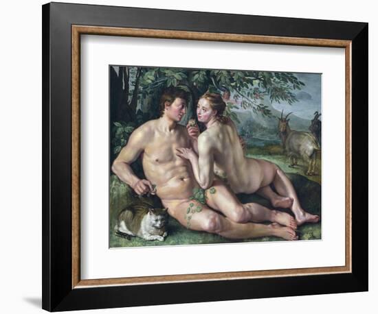 The Fall of Man-Hendrik Goltzius-Framed Giclee Print