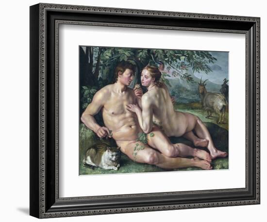 The Fall of Man-Hendrik Goltzius-Framed Giclee Print