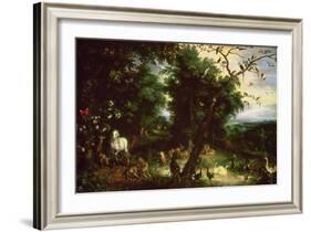 The Fall of Man-Jan Brueghel the Elder-Framed Giclee Print