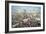 The Fall of Petersburg to the Union Army, 2nd April 1965, Engraved by Kurz and Allison, 1893-American School-Framed Giclee Print