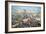 The Fall of Petersburg to the Union Army, 2nd April 1965, Engraved by Kurz and Allison, 1893-American School-Framed Giclee Print