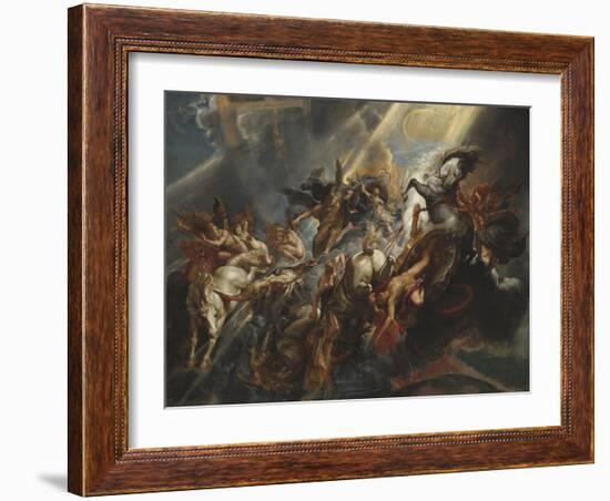 The Fall of Phaeton, 1605-06-Peter Paul Rubens-Framed Art Print