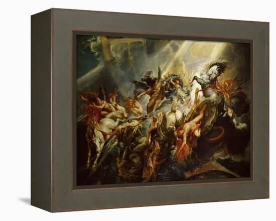 The Fall of Phaeton C.1604-08-Peter Paul Rubens-Framed Premier Image Canvas