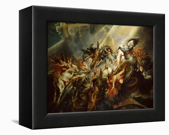 The Fall of Phaeton C.1604-08-Peter Paul Rubens-Framed Premier Image Canvas