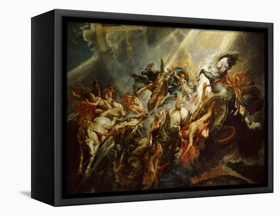 The Fall of Phaeton C.1604-08-Peter Paul Rubens-Framed Premier Image Canvas