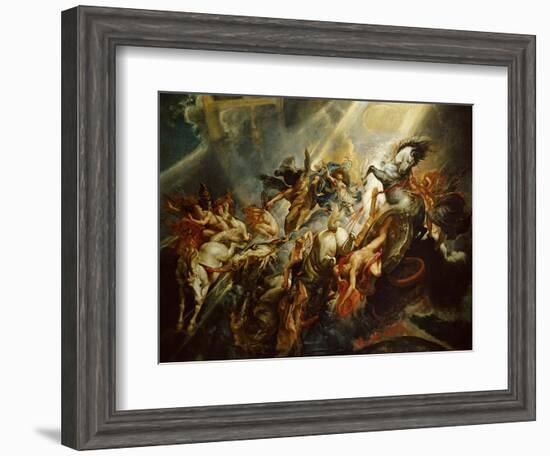 The Fall of Phaeton C.1604-08-Peter Paul Rubens-Framed Giclee Print