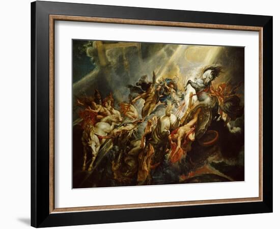 The Fall of Phaeton C.1604-08-Peter Paul Rubens-Framed Giclee Print