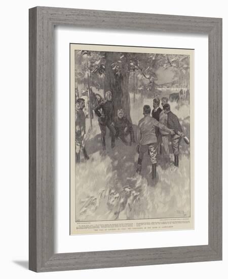 The Fall of Santiago De Cuba, the Conference on the Terms of Capitulation-Frank Craig-Framed Giclee Print