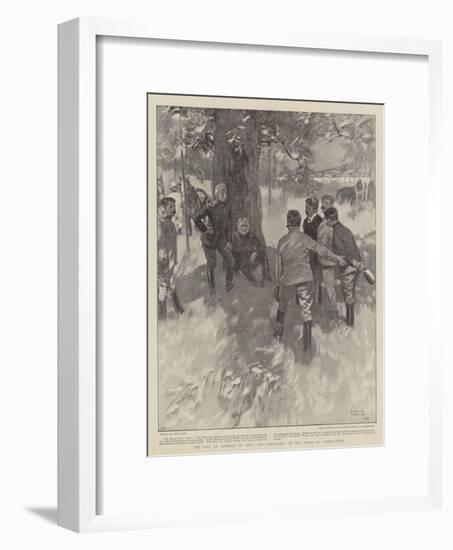 The Fall of Santiago De Cuba, the Conference on the Terms of Capitulation-Frank Craig-Framed Giclee Print