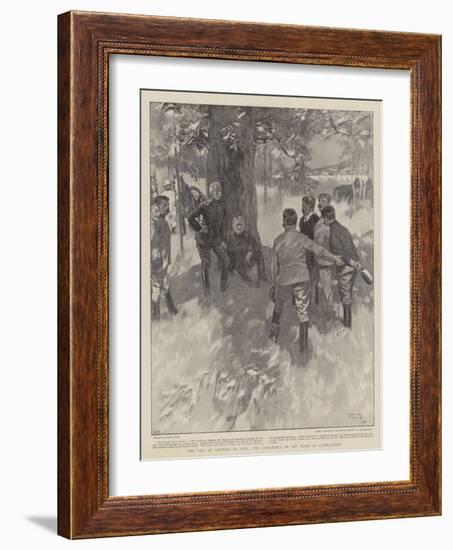 The Fall of Santiago De Cuba, the Conference on the Terms of Capitulation-Frank Craig-Framed Giclee Print