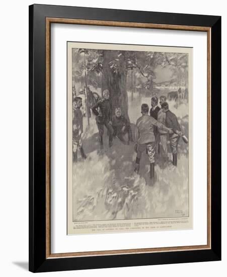 The Fall of Santiago De Cuba, the Conference on the Terms of Capitulation-Frank Craig-Framed Giclee Print